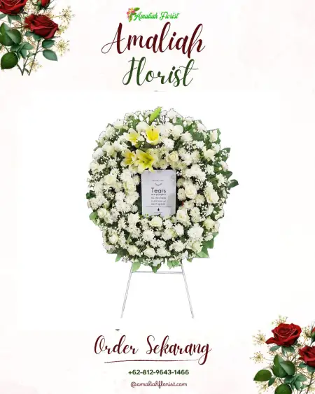 Krans Bunga Duka Soetta Airport